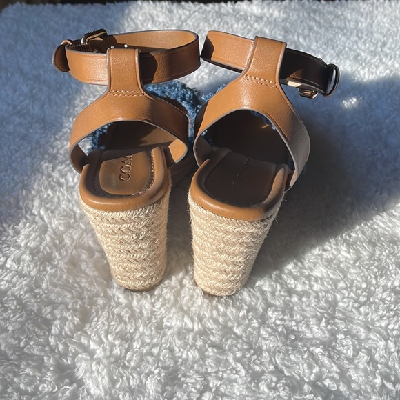 Coach wedge sandals - Picture 3 of 4